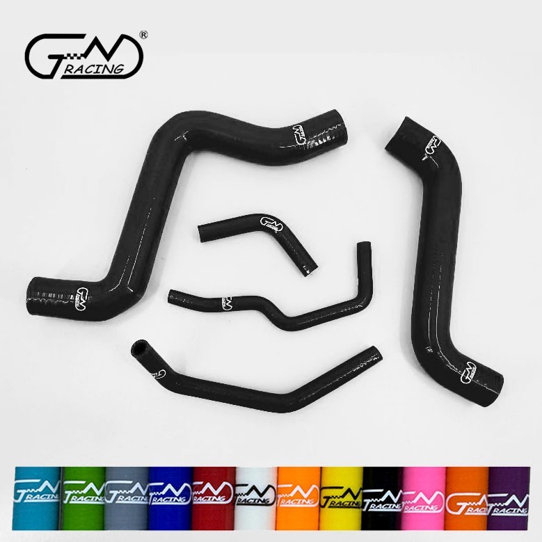 Fit For Fiat Coupe 1.8 2.0 16V GT Turbo Silicone Radiator Heater Hoses Kit Black