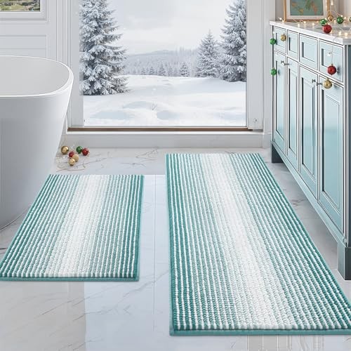 Bathroom Rugs and Mats Sets, 2 Piece Thick 20
