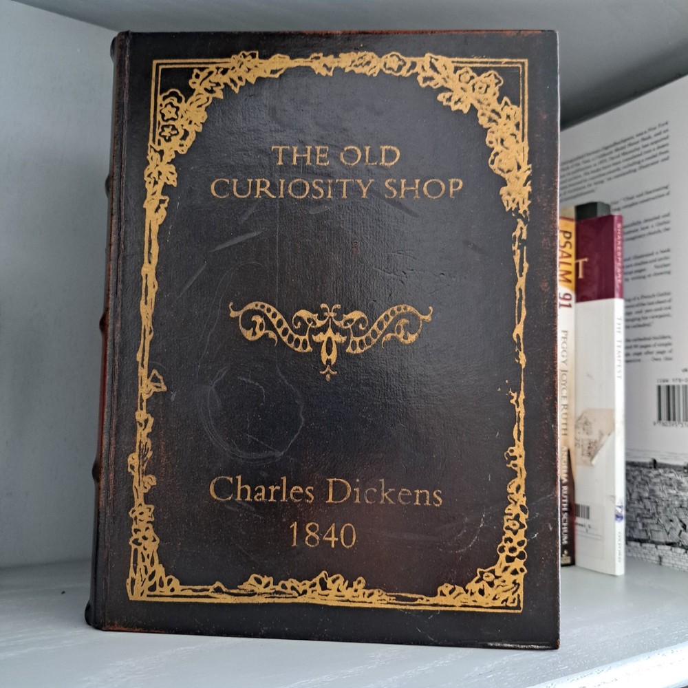 The Old Curiosity Shop, Faux Storage Book Nesting Box, Charles Dickens 1840