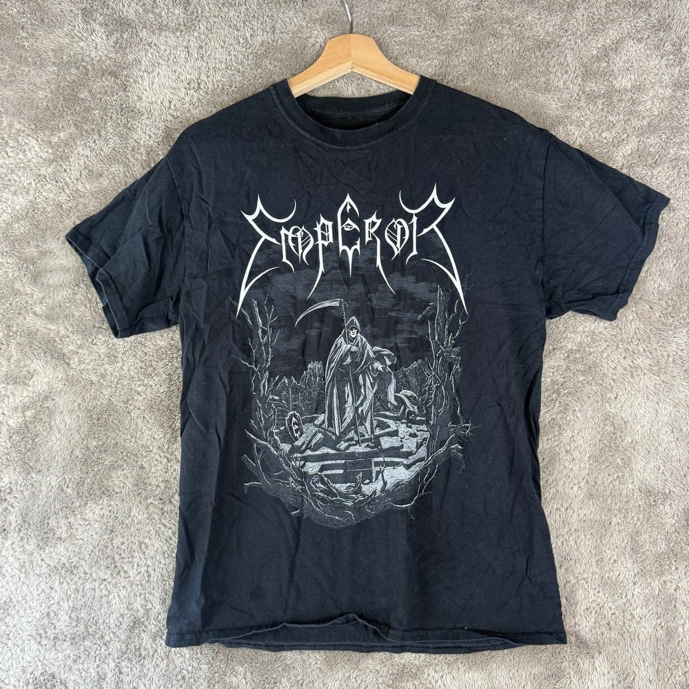 Emperor 1991 Luciferian Norwegian Black Metal Death Rock Music Band T Shirt