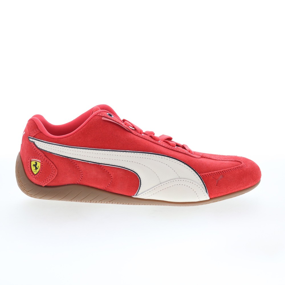 Puma Scuderia Ferrari Speedcat 30912502 Mens Red Motorsport Sneakers Shoes