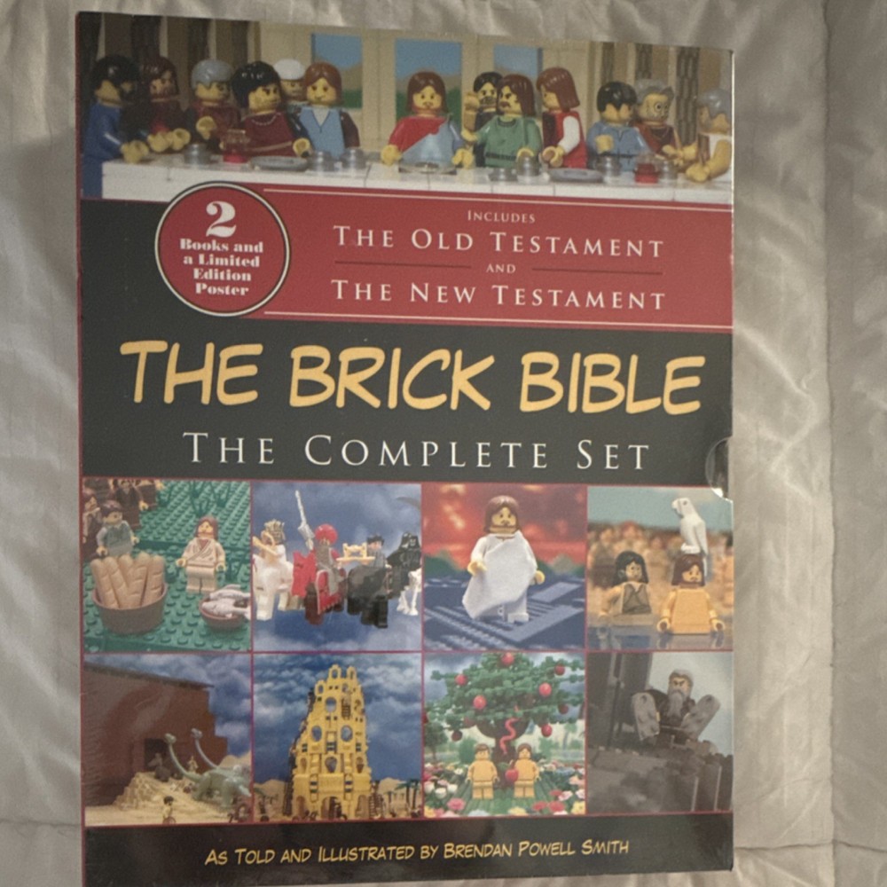 LEGO The Brick Bible Complete Set Sealed New Brendan Powell Smith 2013 Religion