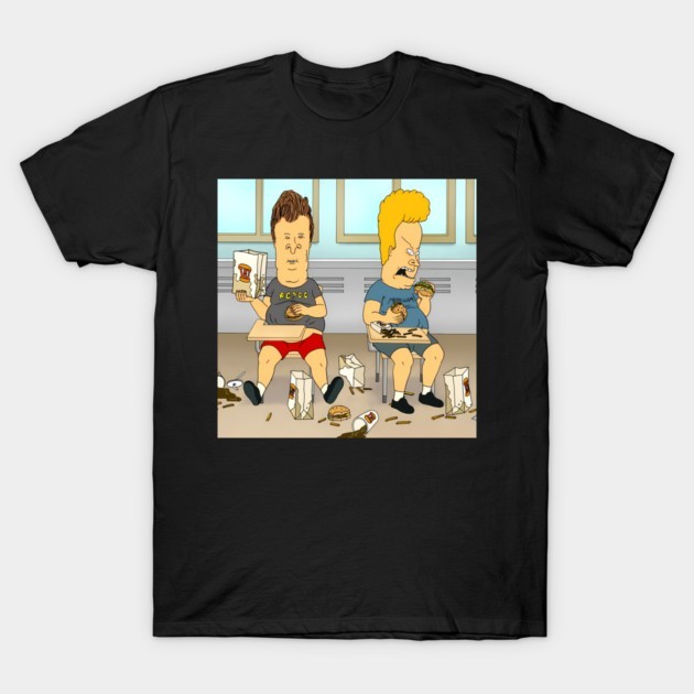 Beavis And Butt-Head - Burger Time T-Shirt Beavis And Butt Head T-Shirt  | S-5XL