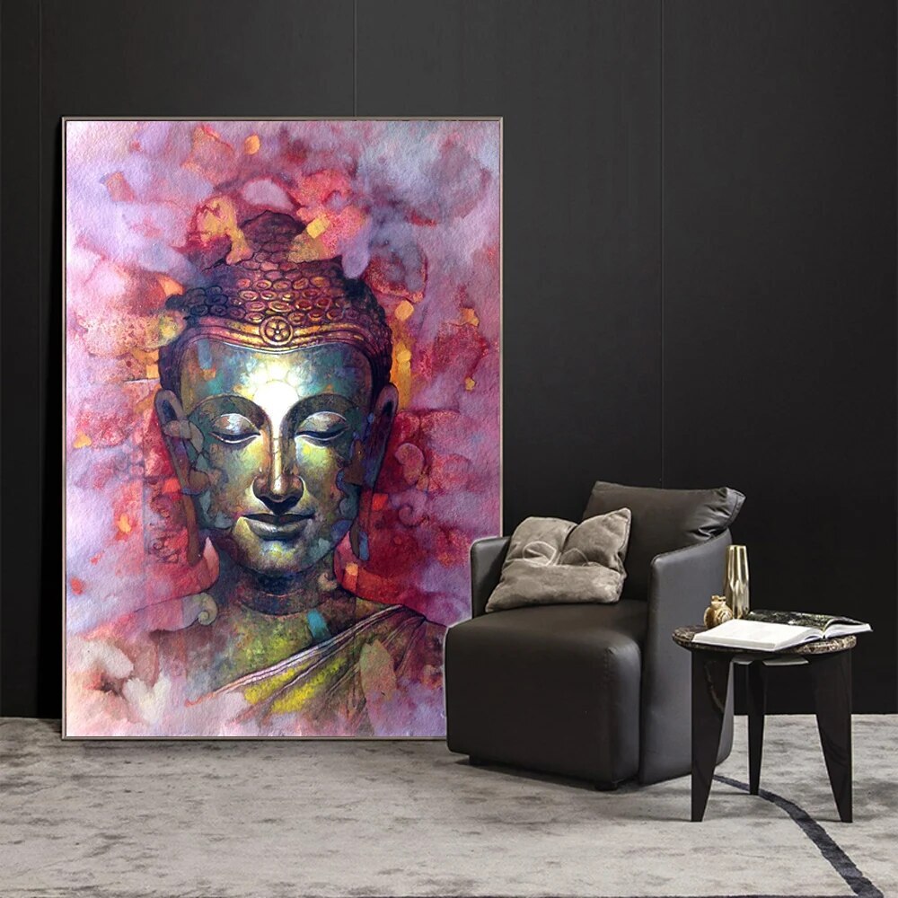 Abstract Buddha Wall Art Canvas Painting Wall Posters Canvas Prints Wall Picture