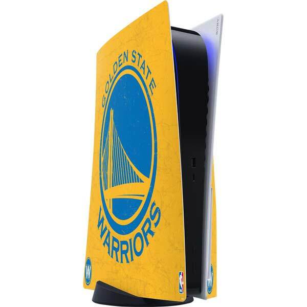 NBA Golden State Warriors PS5 Console Skin - Golden State Warriors Distressed
