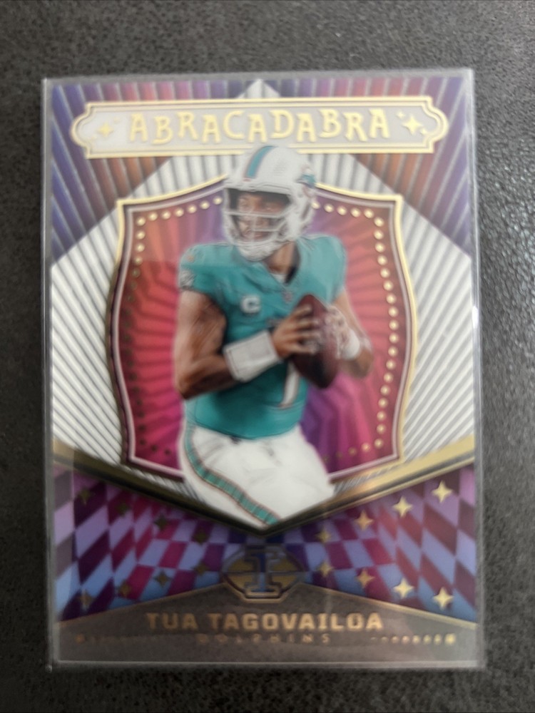 2024 Panini Illusions - Abracadabra Tua Tagovailoa #6 Stardust-image