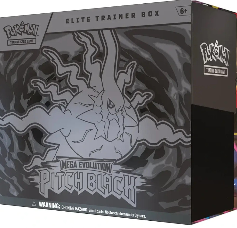 Pokemon Pitch Black Elite Trainer Box (ETB) Preorder July 17 Mega Evolution