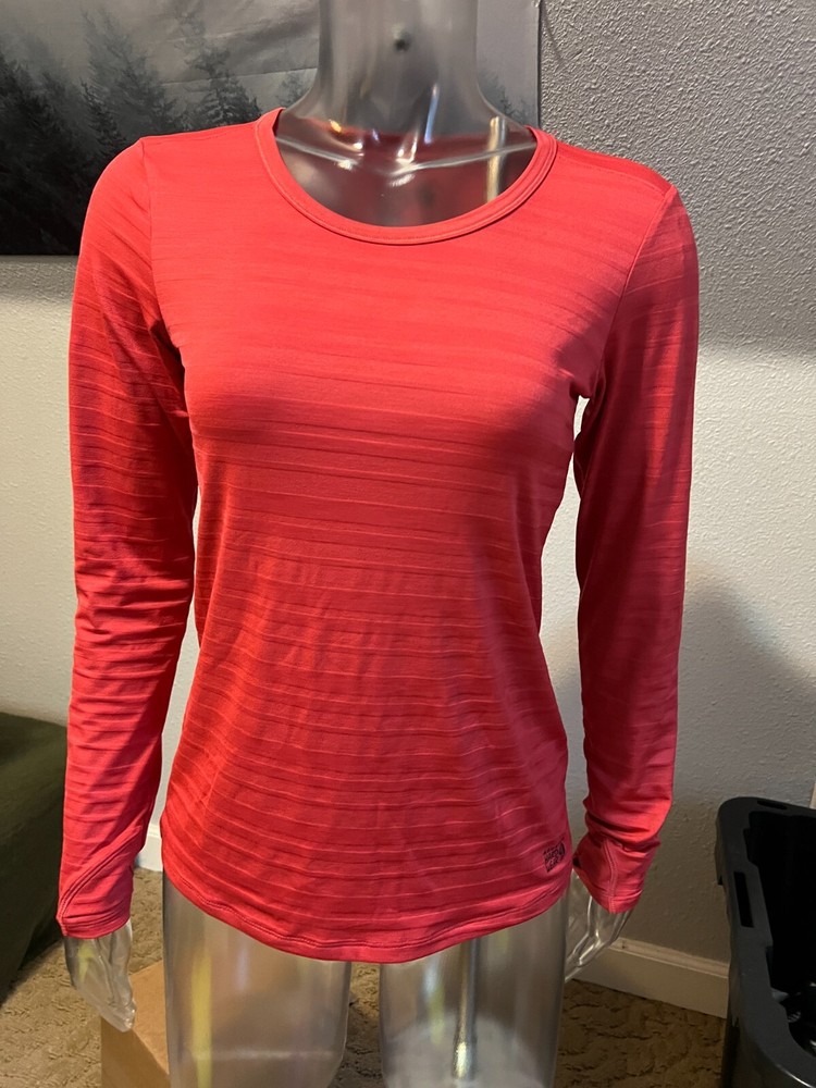 Mountain Hardwear Womens XS Long Sleeve Shirt Lightweight Hiking