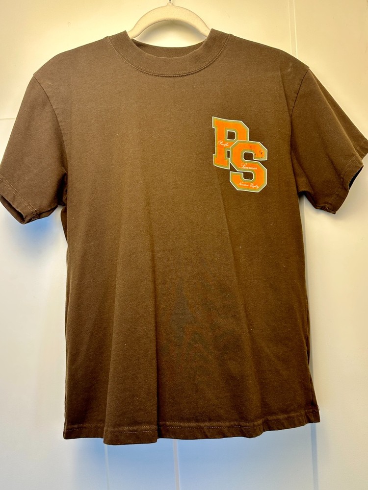 Pacsun Represent Shamrock 80 Graphic T-Shirt Brown Men’s Small Vintage Style