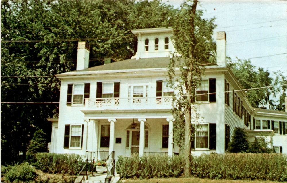 Blaine House, Augusta, Maine, James G. Blaine, National Historic Postcard