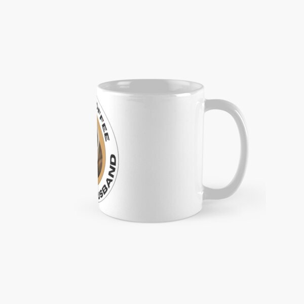 Strong Coffee, Stronger Husband Funny Quote Mug Classic Mug, Gift For Family