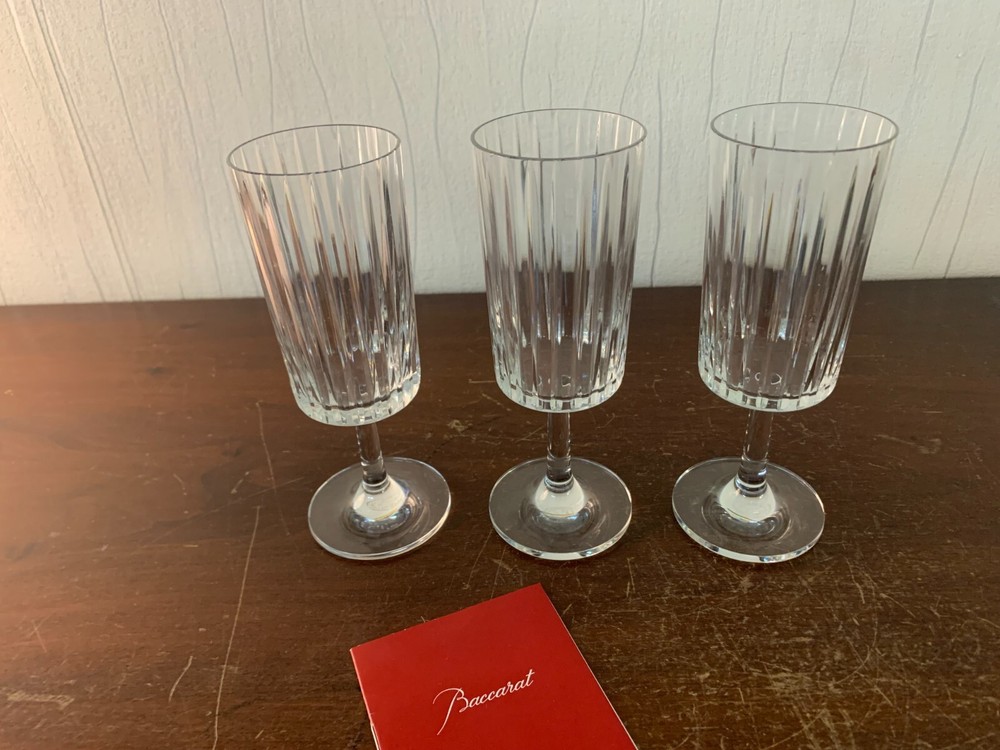 15 White Wine Glasses Model Harmonie Crystal From BACCARAT (Price Per Unit)