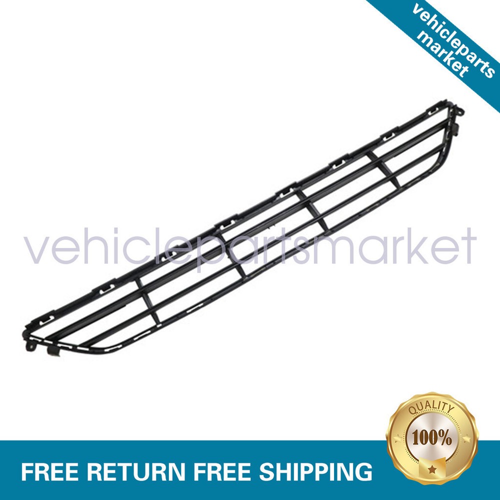Black Front Bumper Grille Replacement for Volvo XC90 2016-2021  