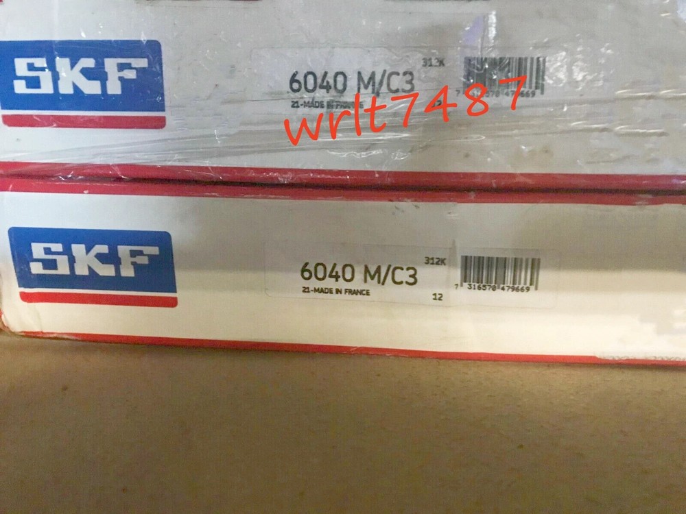 NEW SKF 6040 M/C3 single row deep groove ball bearing 1PCS #NN