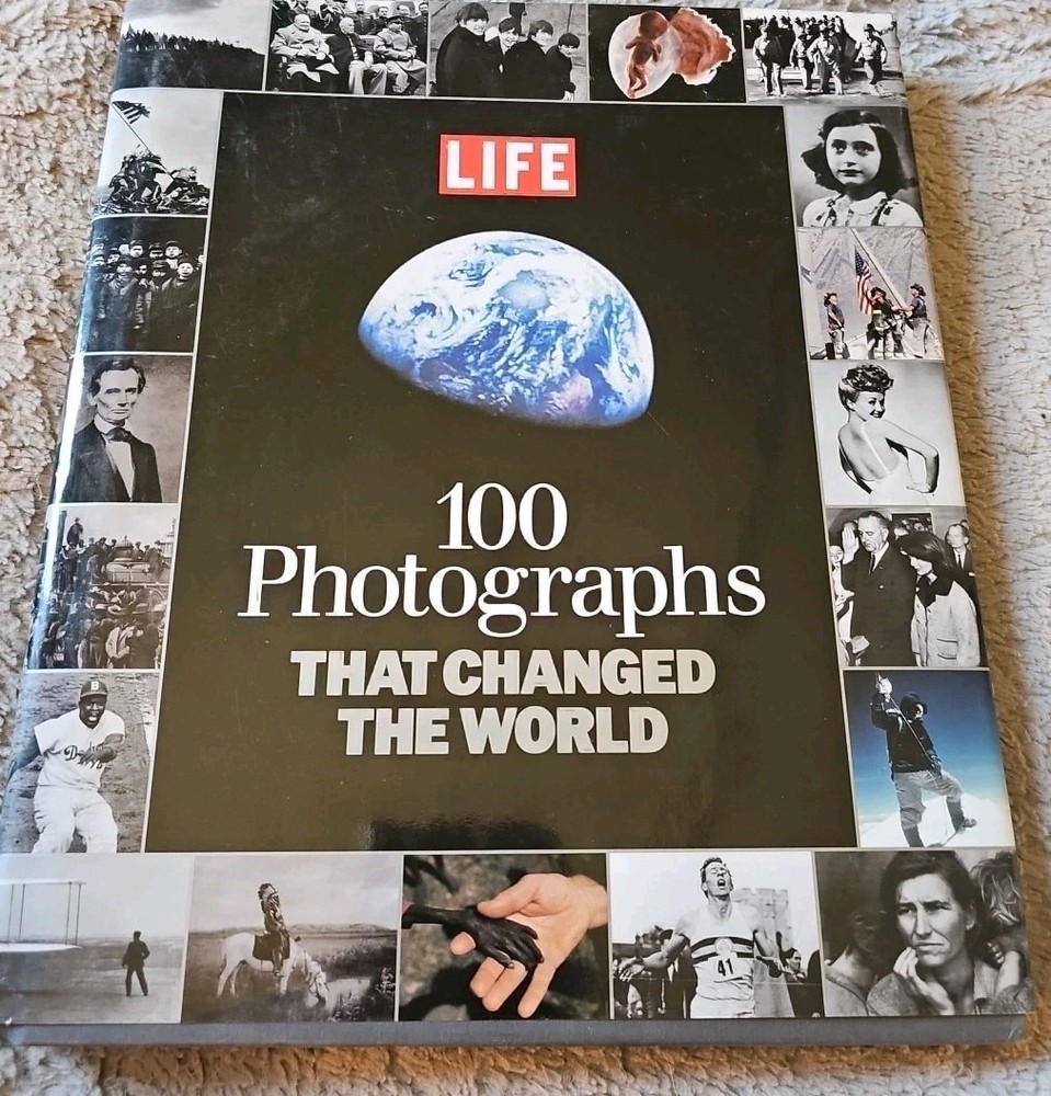 Vintage Life 100 Photographs That Changed The World Hardcover Book