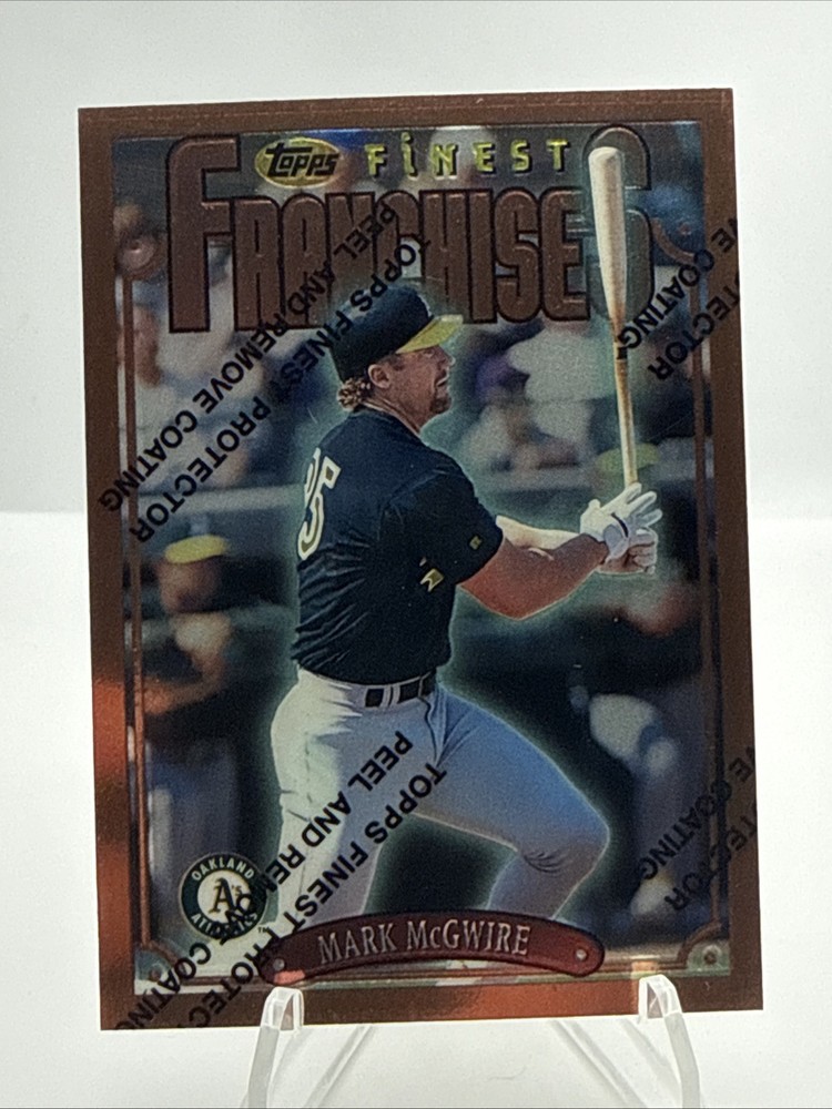 1996 Topps Finest - Mark McGwire #236