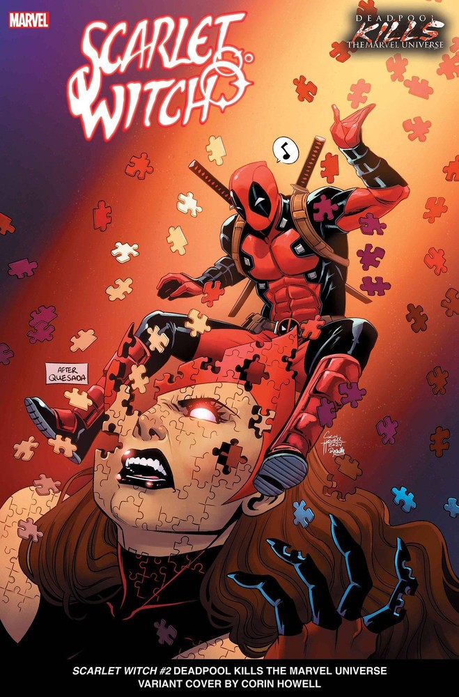 Scarlet Witch #2 Howell Deadpool Kills Marvel Universe
