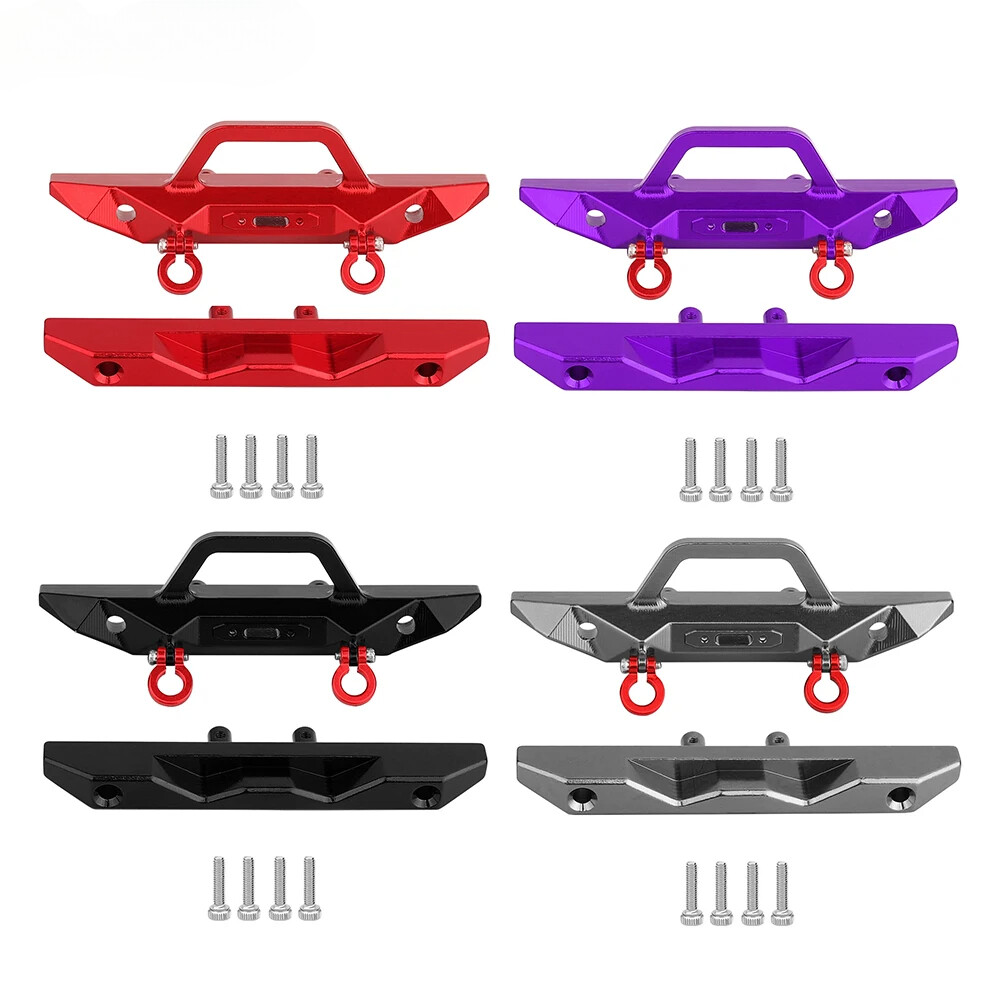 Metal Front Rear Bumper for 1/18 RC Crawler Redcat Ascent18 Ascent-18 Upgraded