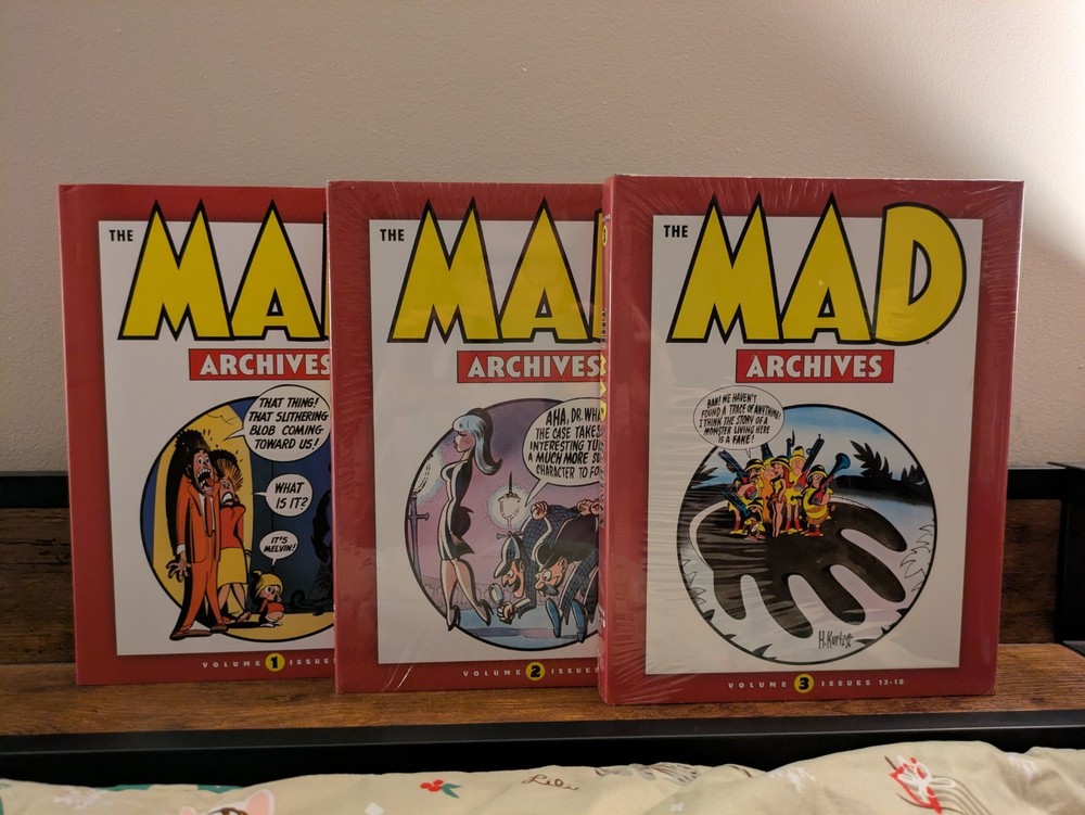 The Mad Archives VOL 1, 2 and 3!-  VOL 2 & 3 SEALED COPIES!