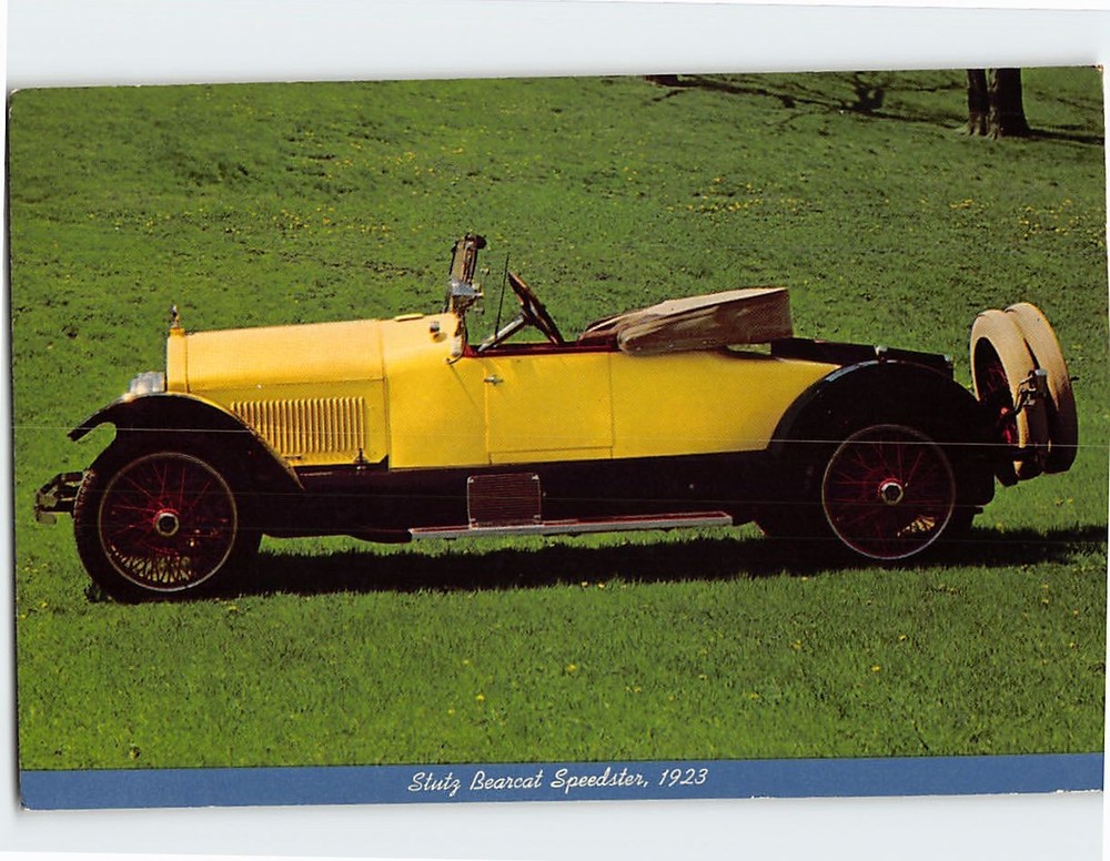 Postcard 1923 Stutz Bearcat Speedster