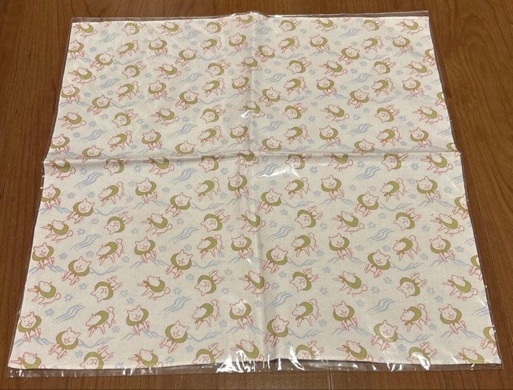 Japanese Tenugui Towels dog