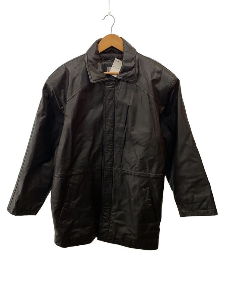 Leather Jacket Blouson/L/Leather/Blk 10801
