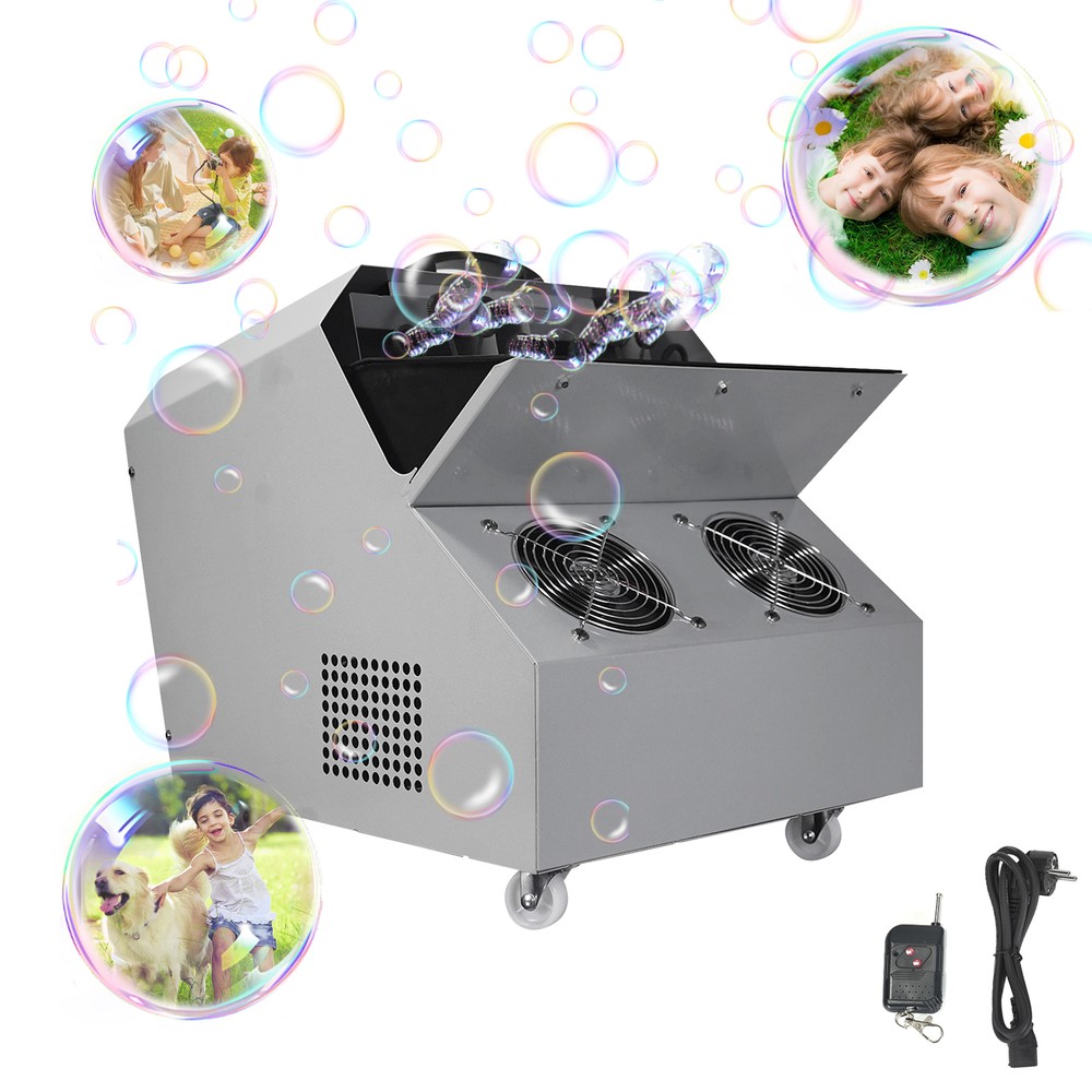 RGB LED Smoke Fog Bubble 3-in-1 Stage Effect DJ Machine