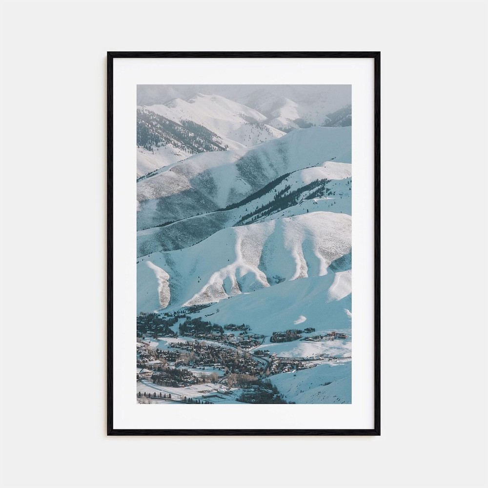 Sun Valley Colorful Poster Print No 2 Sun Valley Photo Art Sun Valley Decor Sun