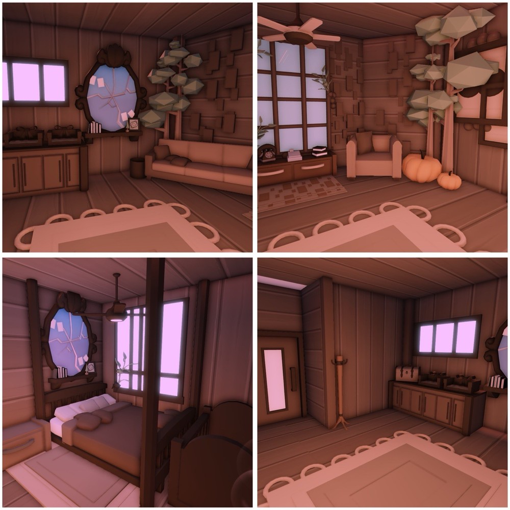 🤎🧺 Brown Aesthetic Cozy Cute Grinding Adopt Me House Home 🧺🤎