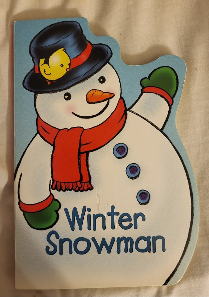 Winter Snowman Lift-A-Flap Board Book 2004 Hardcover Children's Book