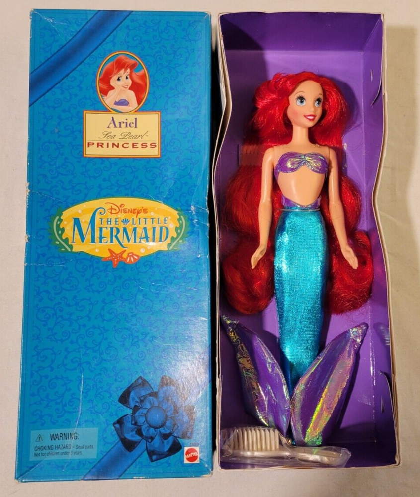 Mattel Disney The Little Mermaid Ariel Sea Pearl Princess 11