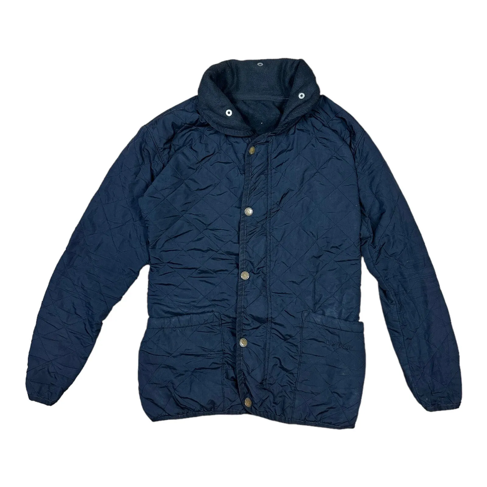 Barbour Women's Quilted Jacket Black Size S Fleece Lining Polar Quilts Country