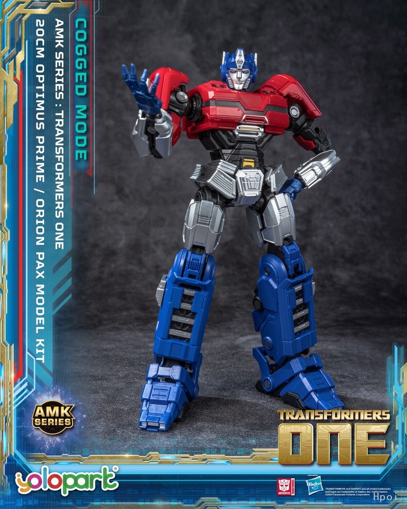 Orion Pax Cogged Mode Transformers ONE YOLOPARK AMK Series Model Kit Action Figure