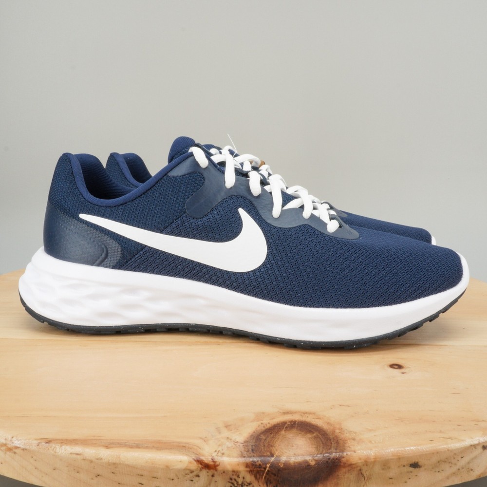 Nike Revolution 6 NN Mens Size 10 Shoes Midnight Navy Athletic Running Sneakers