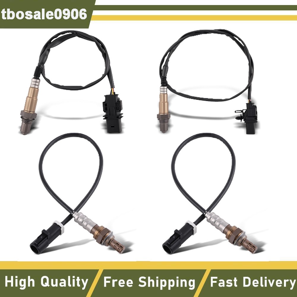Set of 4 Oxygen Sensors For Ford F-150 2009 2010 4.6L V8 5.4L V8 2010 6.2L V8 US