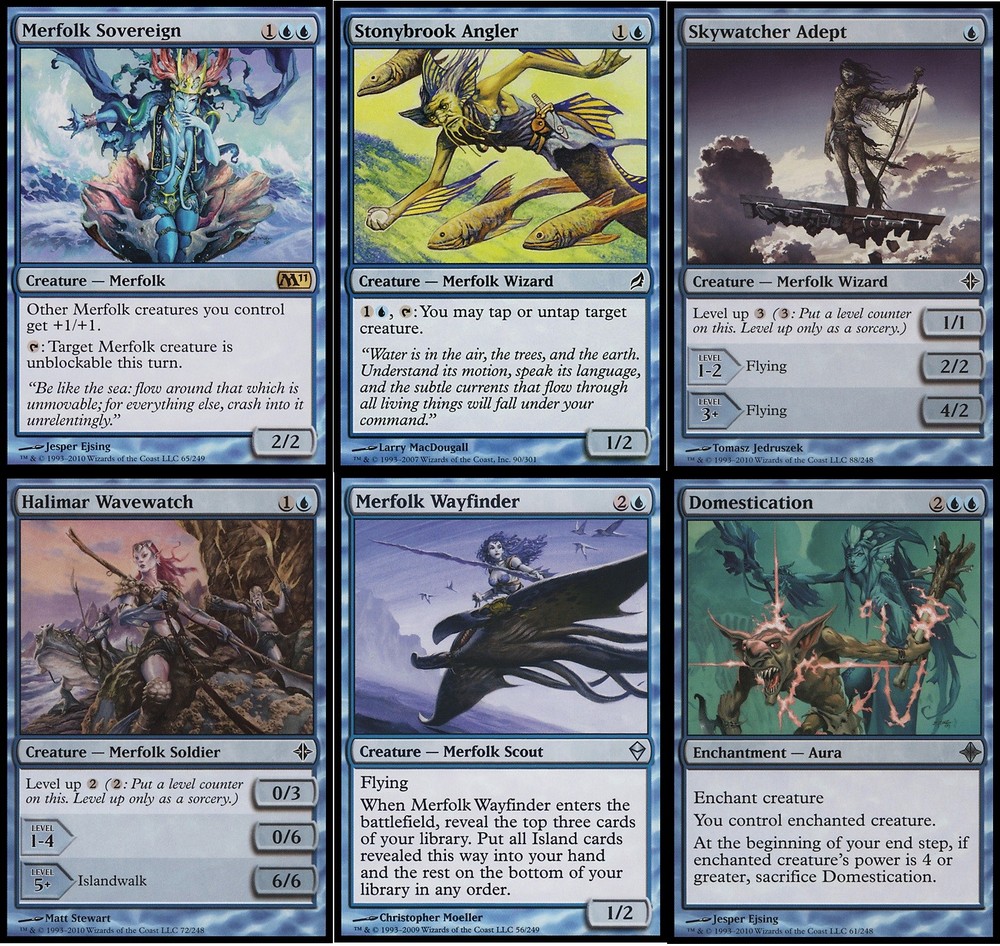 Thassa Tritons Merfolk Sovereign MTG 60 Card Deck Near Mint Condition