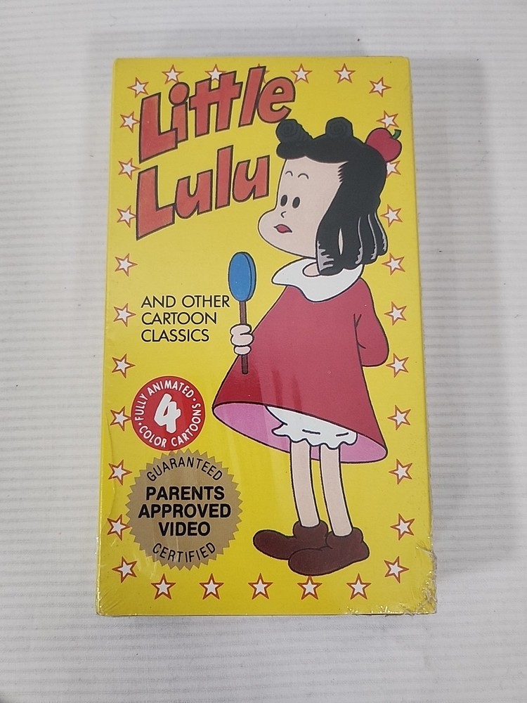 Little Lulu and Other Cartoon Classics - 4 Episodes - 1986 VHS sealed new