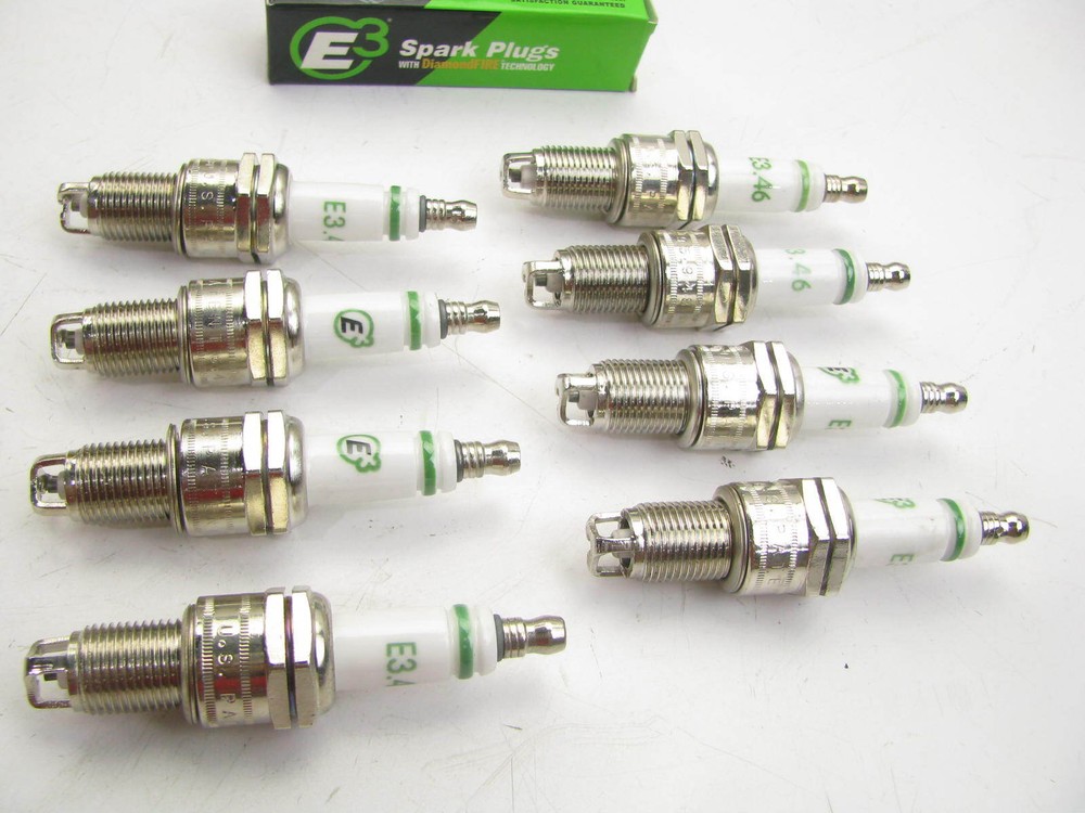 (8) E3 Spark Plugs E3.46 13/16