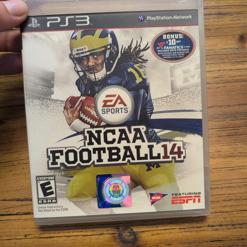 NCAA Football 14 Video Game for Sony PlayStation 3 PS3 EA Sports Used