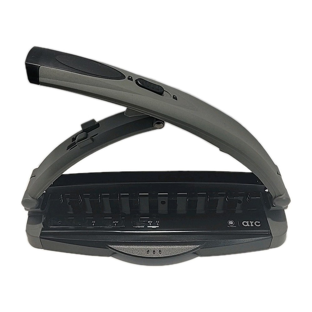 Staples ARC 11-Hole Desktop Paper Punch for DiscBound Notebook System Used