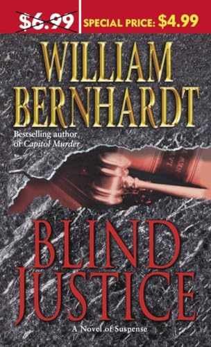 Blind Justice: A Novel of - Paperback, by Bernhardt William - Acceptable