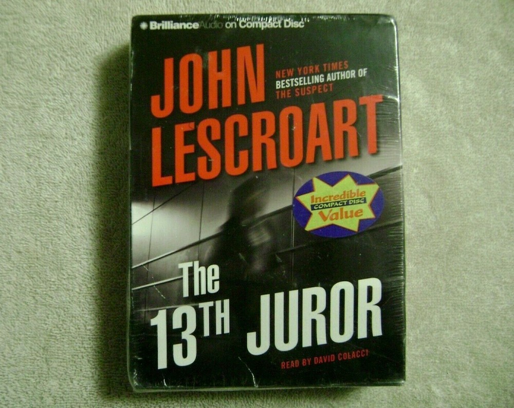 The 13th Juror by John Lescroart (2009, abridged CD audiobook) New