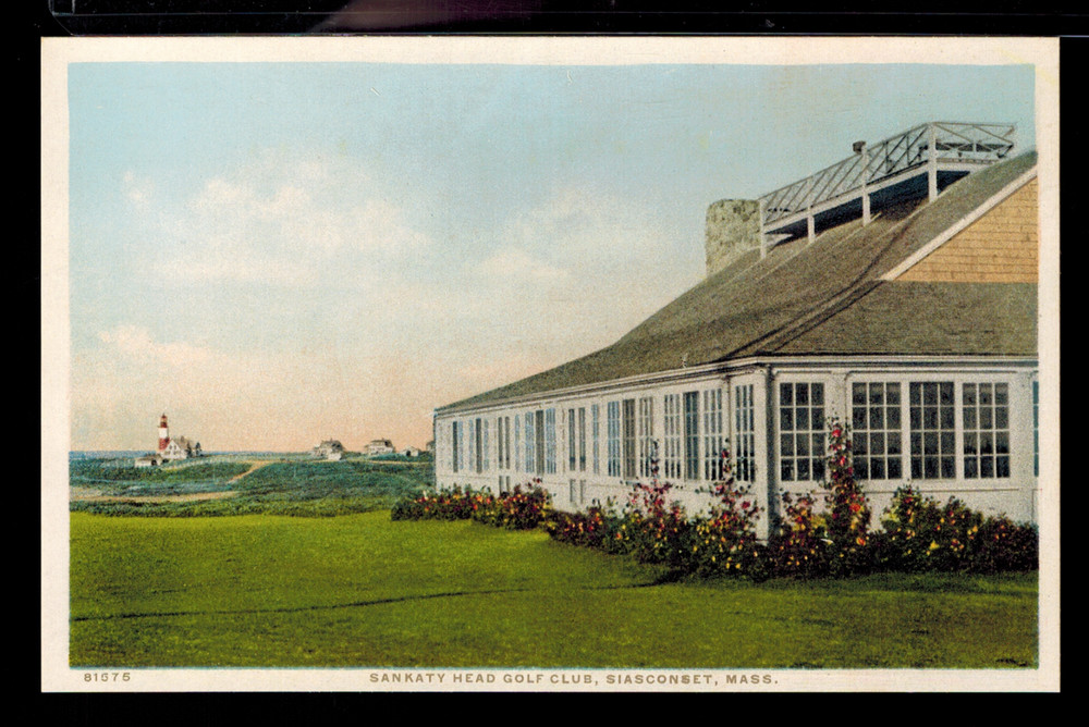 Nantucket Ma ~ Sconset ~ Sankaty Head Light & Golf Club~ Gardiner Phostint ~ 280