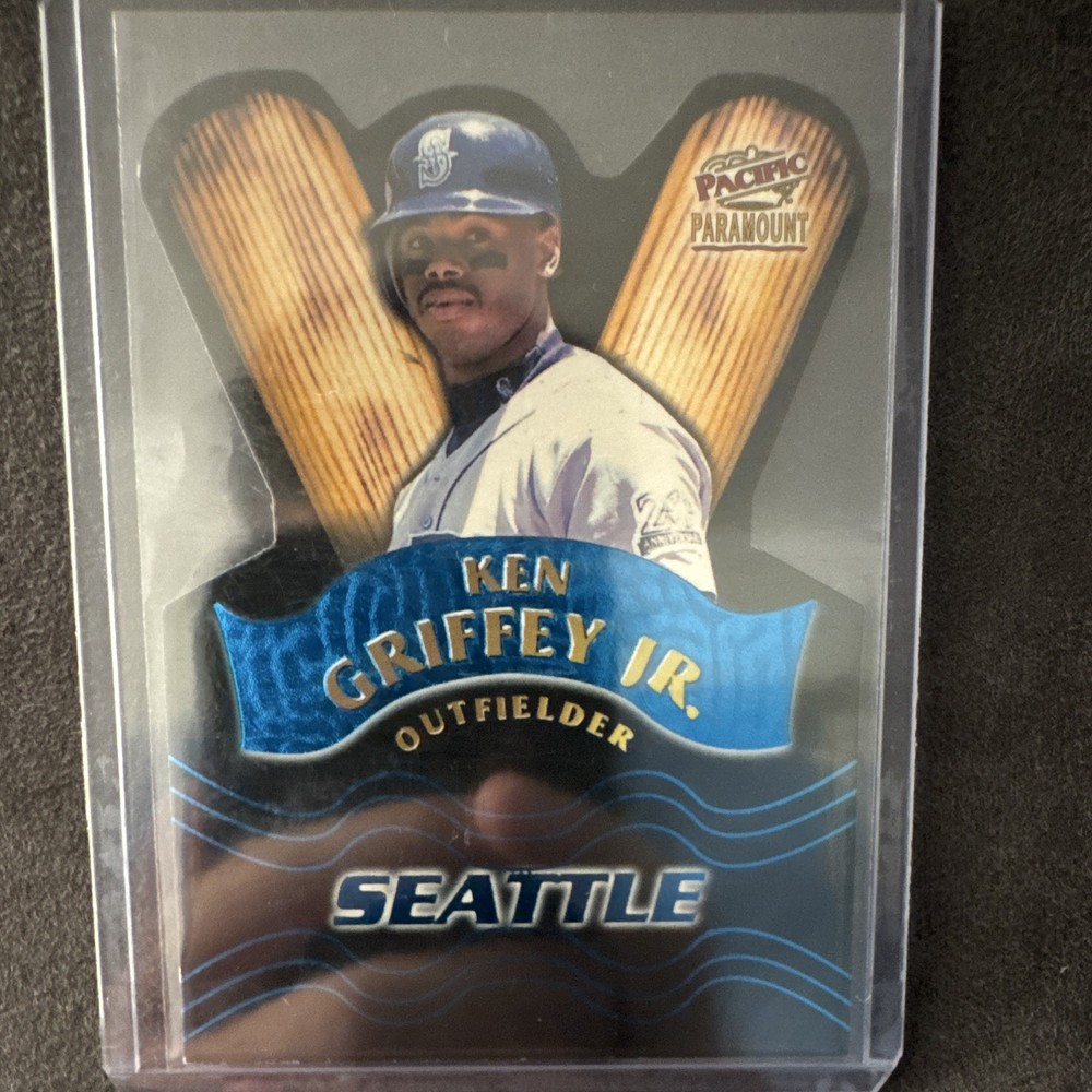 Pacific 1998 Paramount Ken Griffey Jr Seattle Mariners Team Checklist Insert #11
