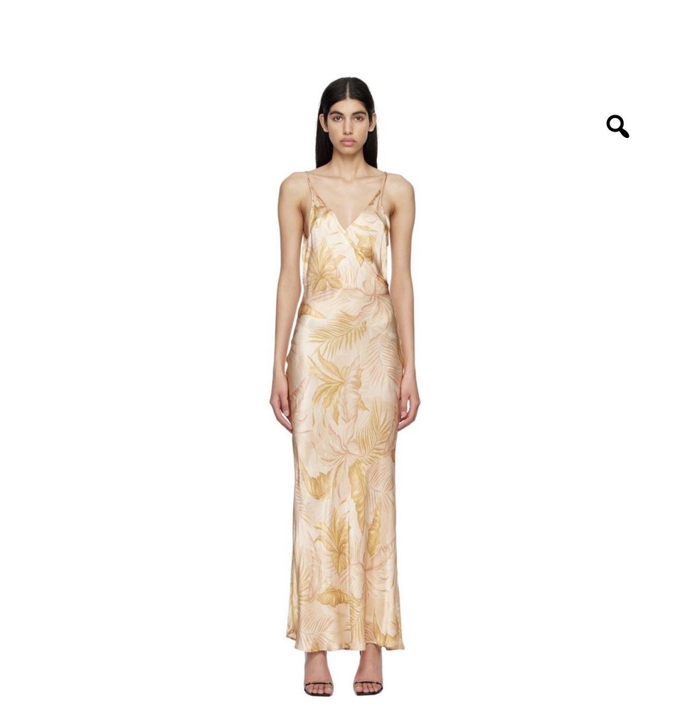 Bec + Bridge Revolve Indi Strapy Maxi Dress Size 2 Extra Small Floral Haze