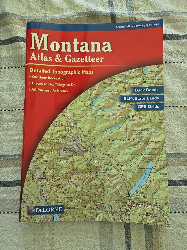 Montana Atlas & Gazetteer Fourth Edition