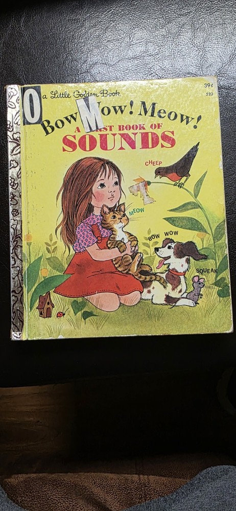 A Little Golden Book, Bow Wow! Meow! A First Book of Sounds, Vintage 1977