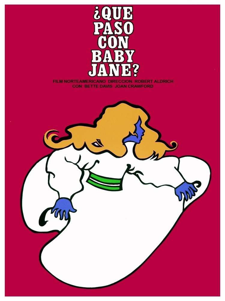 Que Paso con baby Jane? movie Decoration Poster.Graphic Art Interior Design 3038