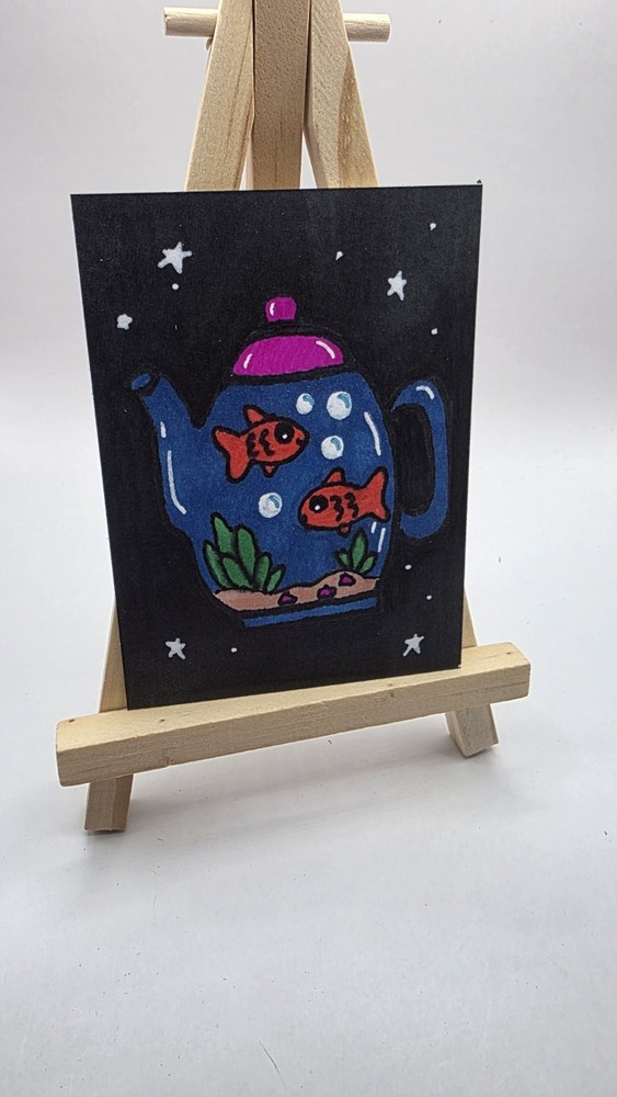 Pocket Worlds Miniature ACEO Art Cards – Whimsical Tiny World Collection OOAK