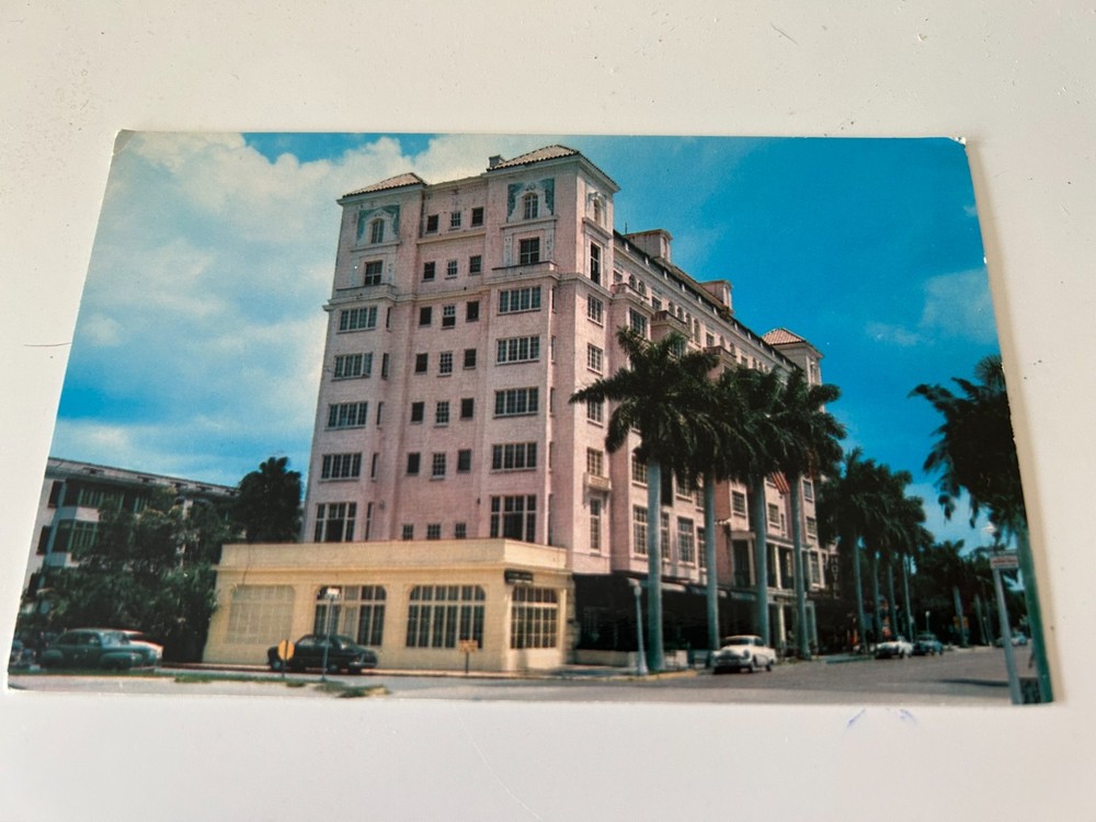 Manatee River Hotel Bradenton Florida FL Postcard